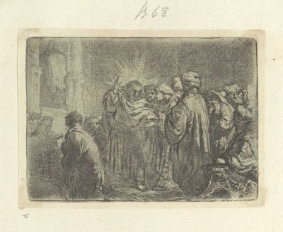 Schatpenning door Rembrandt van Rijn