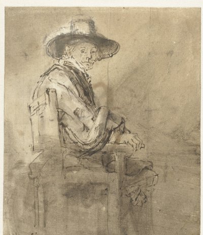 Zittende syndicus: Jacob van Loon door Rembrandt van Rijn
