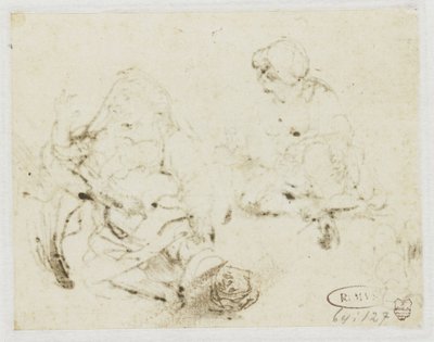  door Rembrandt van Rijn
