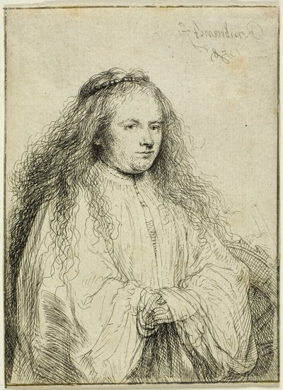 Sint Catharina (De Kleine Joodse Bruid) door Rembrandt van Rijn
