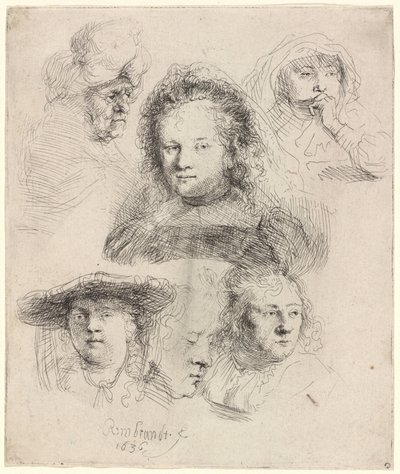  door Rembrandt van Rijn