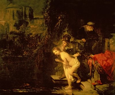 Susanna en de Ouderlingen, 1647 door Rembrandt van Rijn