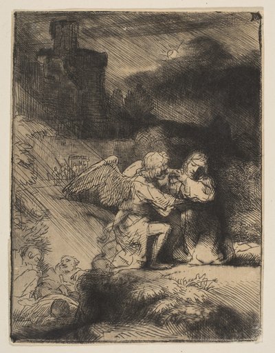 De Agonie in de Tuin door Rembrandt van Rijn