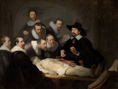 De Anatomische Les van Dr. Nicolaes Tulp door Rembrandt van Rijn