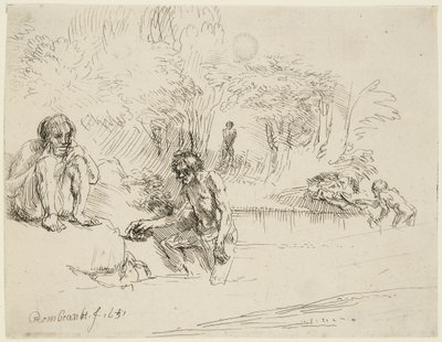  door Rembrandt van Rijn