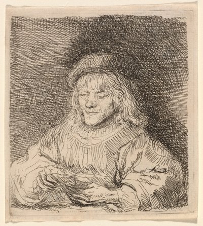 De Kaartspeler door Rembrandt van Rijn