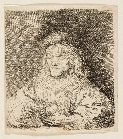 De Kaartspeler door Rembrandt van Rijn