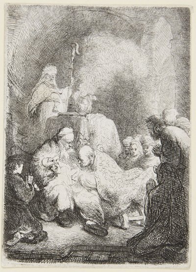 De besnijdenis door Rembrandt van Rijn
