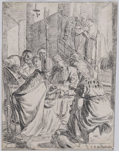 De Besnijdenis, ca. 1625 door Rembrandt van Rijn