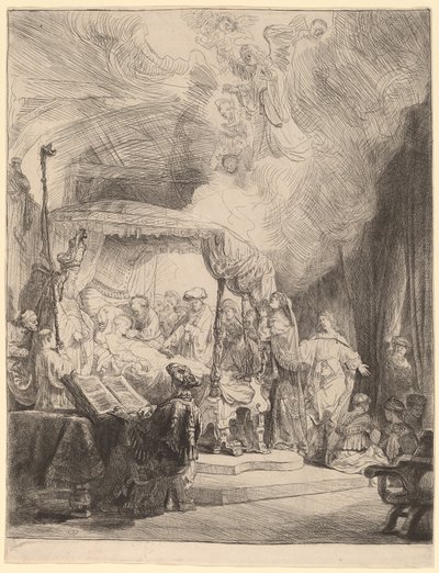 De Dood van de Maagd door Rembrandt van Rijn