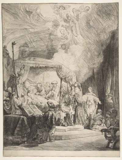 De Dood van de Maagd, 1639 door Rembrandt van Rijn