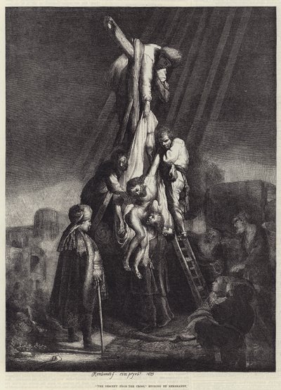 De Kruisafneming door Rembrandt van Rijn