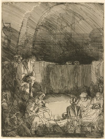 De Graflegging door Rembrandt van Rijn