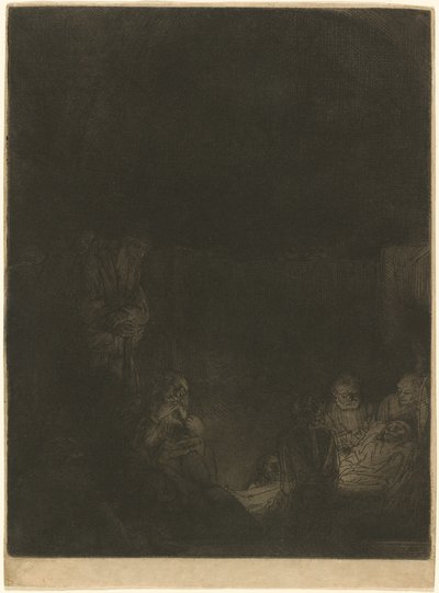De graflegging door Rembrandt van Rijn