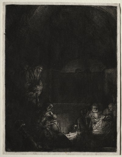 De Graflegging door Rembrandt van Rijn