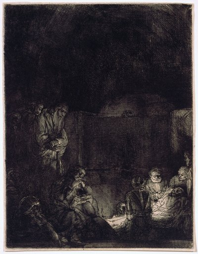 De Graflegging door Rembrandt van Rijn