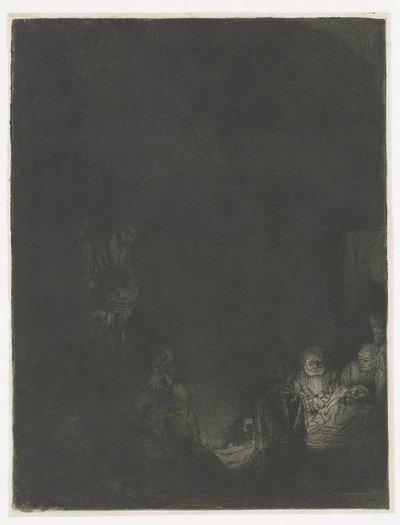 De graflegging door Rembrandt van Rijn