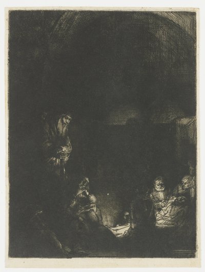 De begrafenis door Rembrandt van Rijn