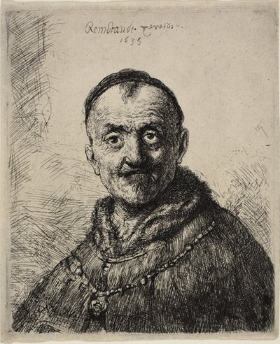 Het Eerste Oosterse Hoofd door Rembrandt van Rijn