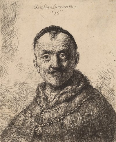 Het Eerste Oosterse Hoofd, 1635 door Rembrandt van Rijn