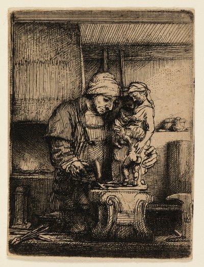De Goudsmid door Rembrandt van Rijn