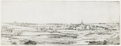 Het veld van de goudweger, 1651 door Rembrandt van Rijn