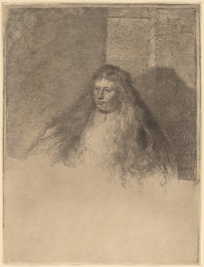 De Grote Joodse Bruid door Rembrandt van Rijn