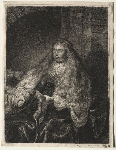 De Grote Joodse Bruid, 1634 door Rembrandt van Rijn