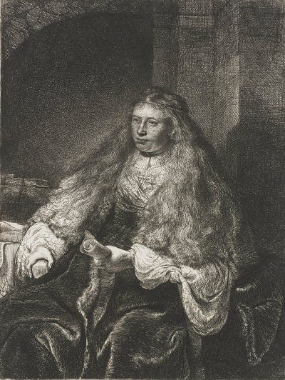 De Grote Joodse Bruid, 1635 door Rembrandt van Rijn
