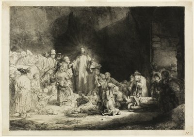 De Honderd Guldens Prent door Rembrandt van Rijn