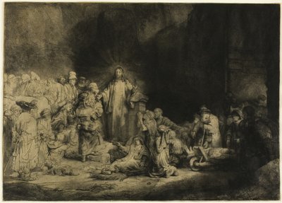 De Honderd Guilder Prent door Rembrandt van Rijn
