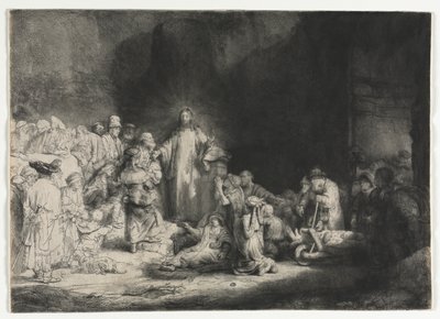 De Honderd Guldens Prent door Rembrandt van Rijn