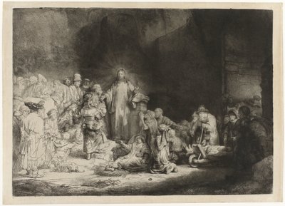 De Honderd Guldens Prent door Rembrandt van Rijn