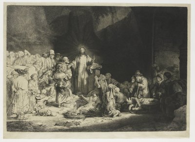 De Honderdguldenprent door Rembrandt van Rijn