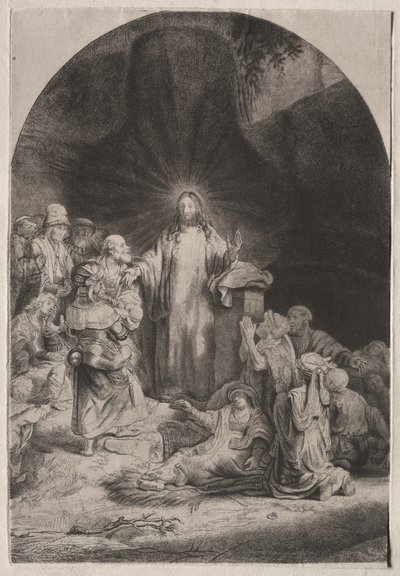 De Honderd Guilder Print, c. 1649 door Rembrandt van Rijn