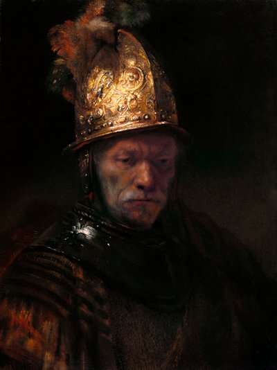 De man met de gouden helm, ca. 1650 door Rembrandt van Rijn