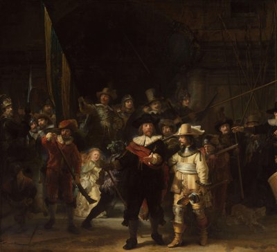 De Nachtwacht door Rembrandt van Rijn