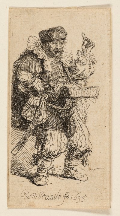 De kwakzalver door Rembrandt van Rijn