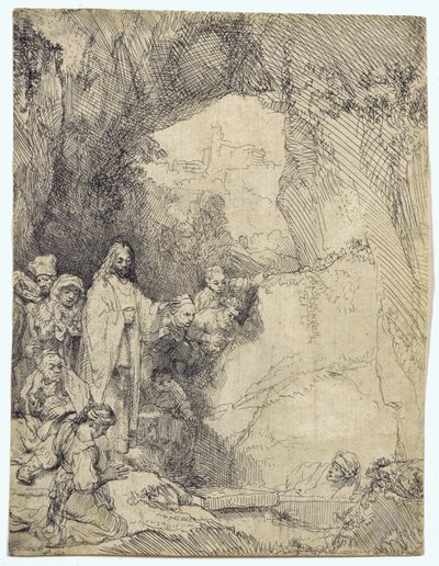 De opwekking van Lazarus door Rembrandt van Rijn