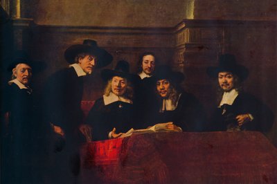 De Monsterambtenaren, 1662, 1938 door Rembrandt van Rijn