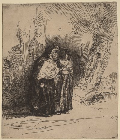 De Spaanse zigeunerin „Preciosa“ door Rembrandt van Rijn
