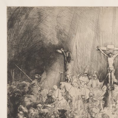 De Drie Kruisen door Rembrandt van Rijn