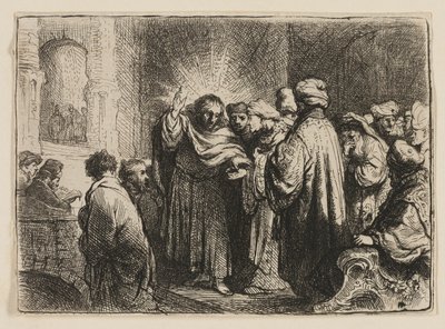 De Schatting door Rembrandt van Rijn