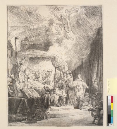 De dood van de Maagd door Rembrandt van Rijn