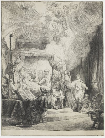 De dood van de Maagd door Rembrandt van Rijn