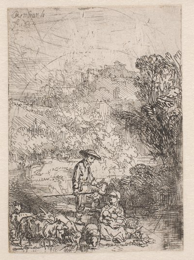  door Rembrandt van Rijn