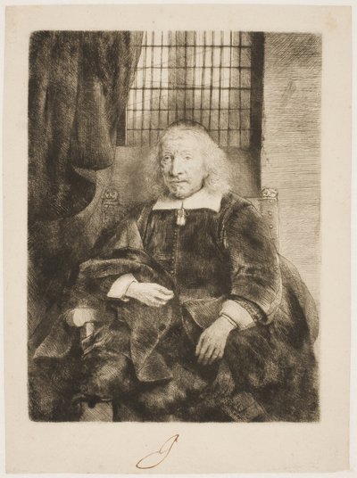 De rondtrekkende muzikanten door Rembrandt van Rijn