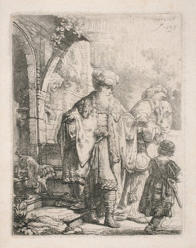  door Rembrandt van Rijn