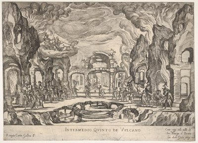 Vijfde Intermezzo: Vulcanus, uit de serie Zeven Intermezzo