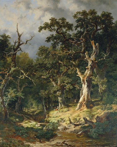 Eikenbos door Remigius Adrianus van Haanen